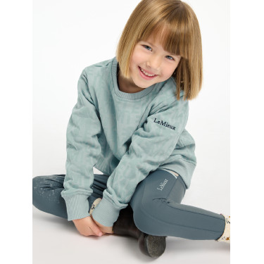 Suéter Mini LeMieux Casey Crew Geleira Suéter Mini LeMieux Casey Crew Geleira