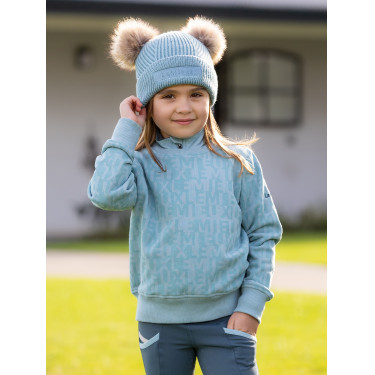 Suéter Mini LeMieux Casey Crew Geleira Suéter Mini LeMieux Casey Crew Geleira