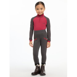 Calça de equitação Mini LeMieux Cinza Bord&amp;ocirc;