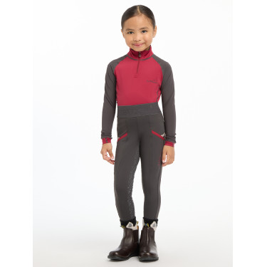 Calça de equitação Mini LeMieux Cinza Bord&amp;ocirc;