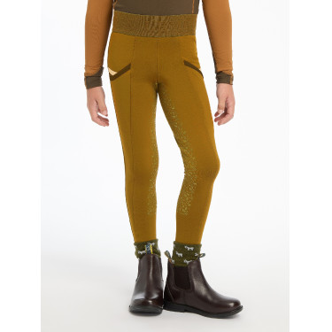 Calça de equitação Mini LeMieux Gengibre Castanho Calça de equitação Mini LeMieux Gengibre Castanho
