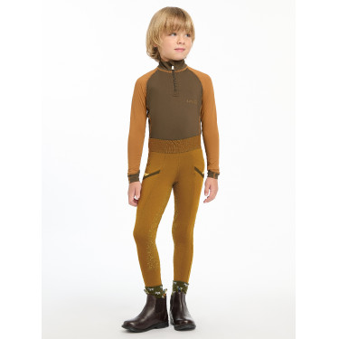 Calça de equitação Mini LeMieux Gengibre Castanho Calça de equitação Mini LeMieux Gengibre Castanho