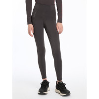 Legging LeMieux Orla Jovem Cavaleiro Cinza Bord&amp;ocirc;