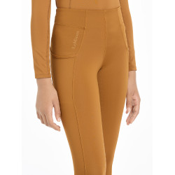 Legging LeMieux Orla Jovem Cavaleiro Gengibre Castanho Legging LeMieux Orla Jovem Cavaleiro Gengibre Castanho