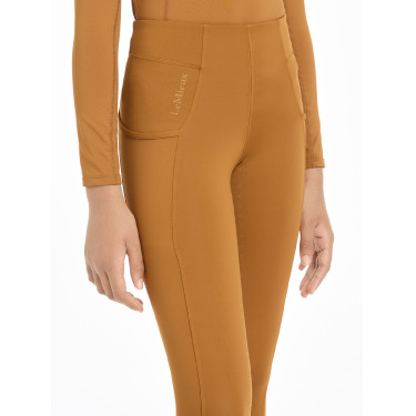 Legging LeMieux Orla Jovem Cavaleiro Gengibre Castanho Legging LeMieux Orla Jovem Cavaleiro Gengibre Castanho