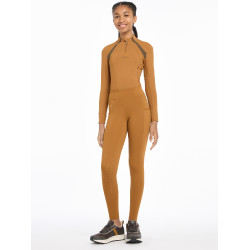 Legging LeMieux Orla Jovem Cavaleiro Gengibre Castanho Legging LeMieux Orla Jovem Cavaleiro Gengibre Castanho