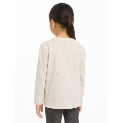 Camiseta de mangas compridas Mini LeMieux Jessie Cru / nep Branco