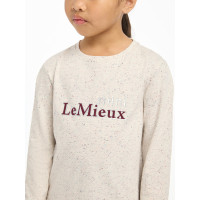 Camiseta de mangas compridas Mini LeMieux Jessie Cru / nep Branco Camiseta de mangas compridas Mini LeMieux Jessie Cru / nep Branco