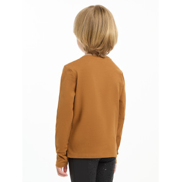 Camiseta de mangas compridas Mini LeMieux Jessie Gengibre Castanho