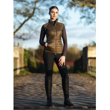 Colete sem mangas LeMieux Juliette Alpino Castanho Colete sem mangas LeMieux Juliette Alpino Castanho