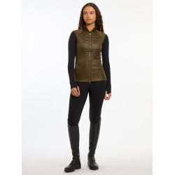 Colete sem mangas LeMieux Juliette Alpino Castanho Colete sem mangas LeMieux Juliette Alpino Castanho