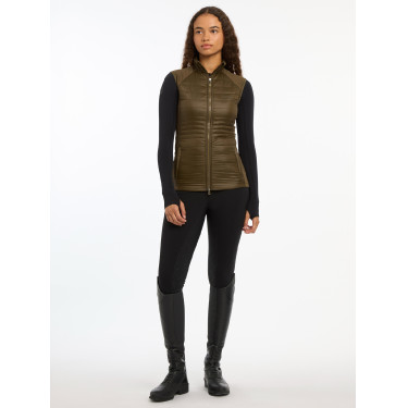 Colete sem mangas LeMieux Juliette Alpino Castanho Colete sem mangas LeMieux Juliette Alpino Castanho