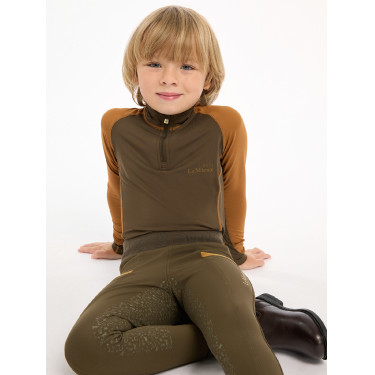 Roupa interior técnica Mini LeMieux Alpino Castanho