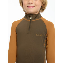 Roupa interior técnica Mini LeMieux Alpino Castanho