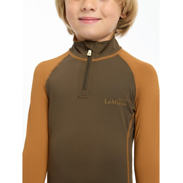 Roupa interior técnica Mini LeMieux Alpino Castanho
