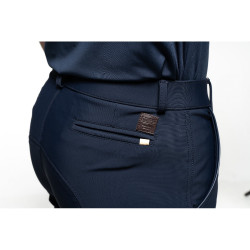 Calça Flags & Cup Skansen infantil Marinho Azul-marinho