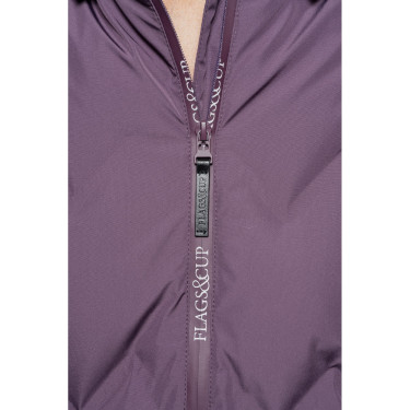 Casaco acolchoado feminino Flags & Cup impermeável Napasoq Ameixa Violeta Casaco acolchoado feminino Flags & Cup impermeável Napasoq Ameixa Violeta