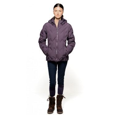 Casaco acolchoado feminino Flags & Cup impermeável Napasoq Ameixa Violeta Casaco acolchoado feminino Flags & Cup impermeável Napasoq Ameixa Violeta