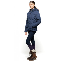 Casaco acolchoado feminino Flags & Cup impermeável Napasoq