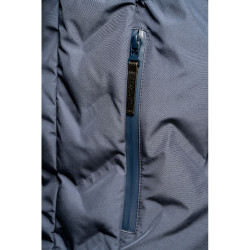 Doudoune impermeável masculina Flags & Cup Kulusuk Marinho Azul-marinho