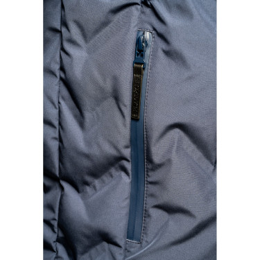 Doudoune impermeável masculina Flags & Cup Kulusuk Marinho Azul-marinho