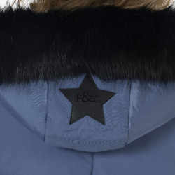 Parka Flags & Cup Kinder Kemi Denim Azul Parka Flags & Cup Kinder Kemi Denim Azul