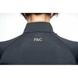 Polo técnico Flags & Cup respirável feminino Isorteq Preto