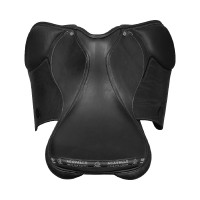 Sela polivalente Bernini com painéis de látex Acavallo Preto Sela polivalente Bernini com painéis de látex Acavallo Preto