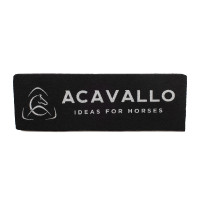 Protetor de queixo e nariz em neoprene Acavallo Preto Protetor de queixo e nariz em neoprene Acavallo Preto