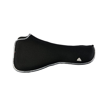 Amortecedor MF DS SW-3DS com espaçador 3D plano Acavallo Preto Amortecedor MF DS SW-3DS com espaçador 3D plano Acavallo Preto