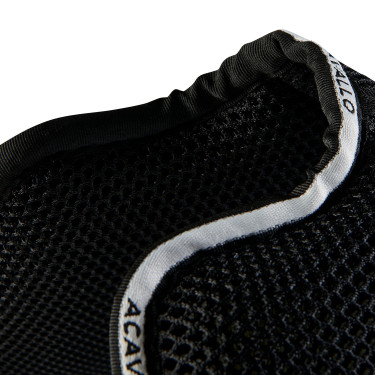 Amortecedor MF DS SW-3DS com espaçador 3D plano Acavallo Preto Amortecedor MF DS SW-3DS com espaçador 3D plano Acavallo Preto