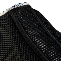 Amortecedor MF DS SW-3DS com espaçador 3D plano Acavallo Preto Amortecedor MF DS SW-3DS com espaçador 3D plano Acavallo Preto