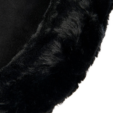 Amortecedor Piuma-FS WFS-FS com bolsos em camurça e elevador traseiro Acavallo Preto / preto