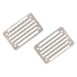 Sola de substituição em aço inoxidável para estribos ajustáveis Acavallo Sola de substituição em aço inoxidável para estribos ajustáveis Acavallo