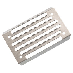 Sola de substituição em aço inoxidável para estribos ajustáveis Acavallo Sola de substituição em aço inoxidável para estribos ajustáveis Acavallo