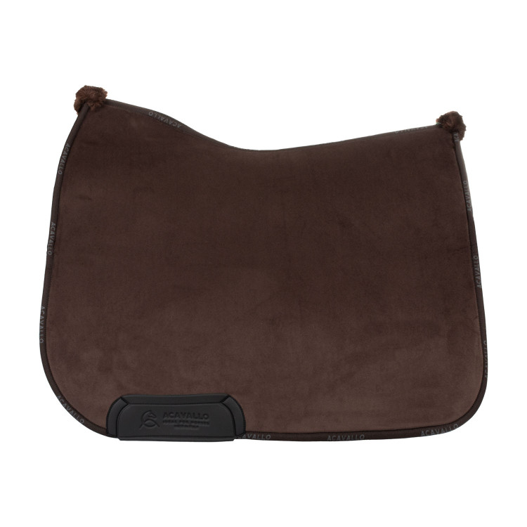 Sela DS CW-3DS louvre em forma com interior em pele de carneiro sintética Acavallo Sela DS CW-3DS louvre em forma com interior em pele de carneiro sintética Acavallo
