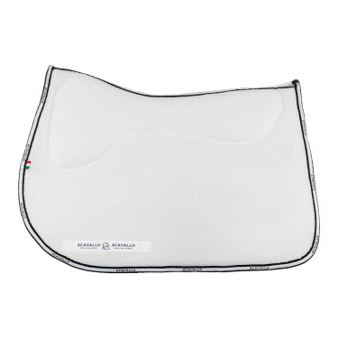 Almofada de sela JS CW-3DS em espuma de memória 3D spacer Acavallo Almofada de sela JS CW-3DS em espuma de memória 3D spacer Acavallo
