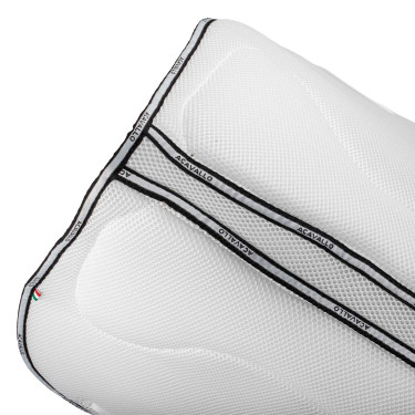 Almofada de sela JS CW-3DS em espuma de memória 3D spacer Acavallo Almofada de sela JS CW-3DS em espuma de memória 3D spacer Acavallo