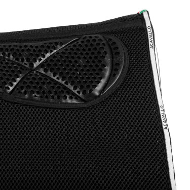 Almofada de sela JS CW-3DS em espuma de memória 3D spacer com aderência em gel Acavallo Almofada de sela JS CW-3DS em espuma de memória 3D spacer com aderência em gel Acavallo
