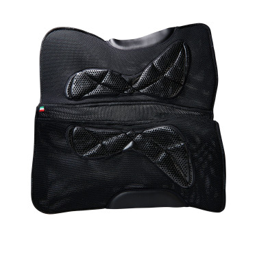Almofada de sela WS CW-3DS em espuma de memória com grip em gel e espaçador 3D Acavallo Almofada de sela WS CW-3DS em espuma de memória com grip em gel e espaçador 3D Acavallo