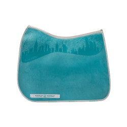 Sela especial DS CW-3DS louvre & bambu com grip de silicone Acavallo Azul céu