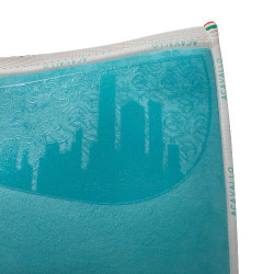 Sela especial DS CW-3DS louvre & bambu com grip de silicone Acavallo Azul céu