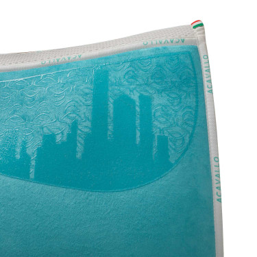 Sela especial DS CW-3DS louvre & bambu com grip de silicone Acavallo Azul céu Sela especial DS CW-3DS louvre & bambu com grip de silicone Acavallo Azul céu
