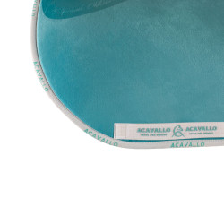 Sela especial JS CW-3DS louvre & bambu com grip de silicone Acavallo Azul céu Sela especial JS CW-3DS louvre & bambu com grip de silicone Acavallo Azul céu