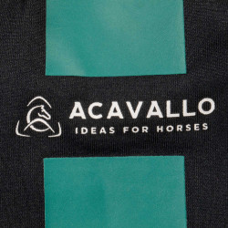 Protetores de estribo com logotipo Acavallo Protetores de estribo com logotipo Acavallo