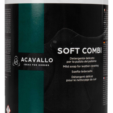 Sabão suave para limpeza de couro 500 ml Acavallo Sabão suave para limpeza de couro 500 ml Acavallo