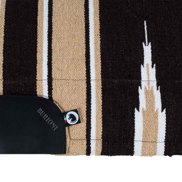 Manta de sela western Navajo com insertos de neoprene Burioni LTD Motivos