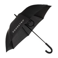 Guarda-chuva com logotipo Equestro Preto Guarda-chuva com logotipo Equestro Preto