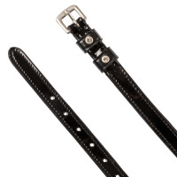 Tiras de esporas com cristais Equestro Preto Tiras de esporas com cristais Equestro Preto