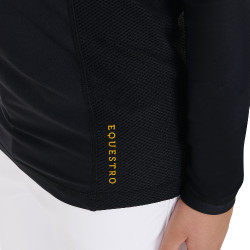 Roupa íntima básica para meninos em tecido técnico Equestro Preto